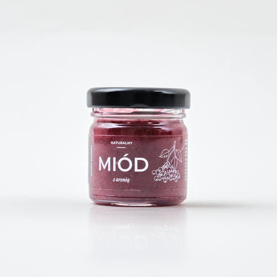 miod z aronią mini