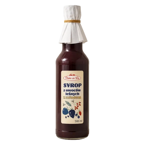 syrop owoce lesne