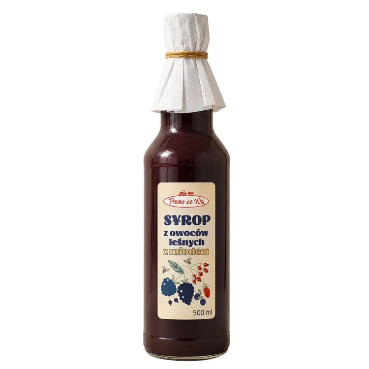 syrop owoce lesne