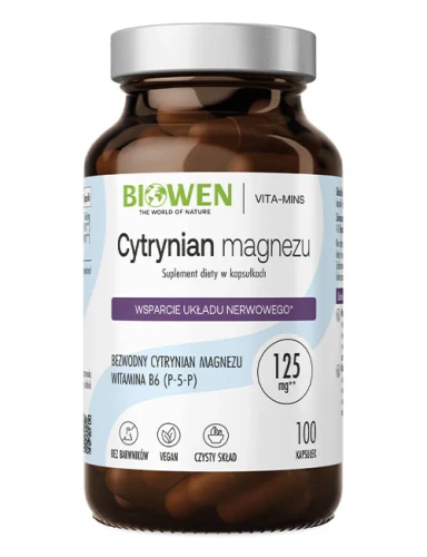 cytrynian magnezu b6