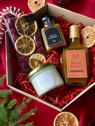 KARMEL Z DYNIĄ zestaw świąteczny