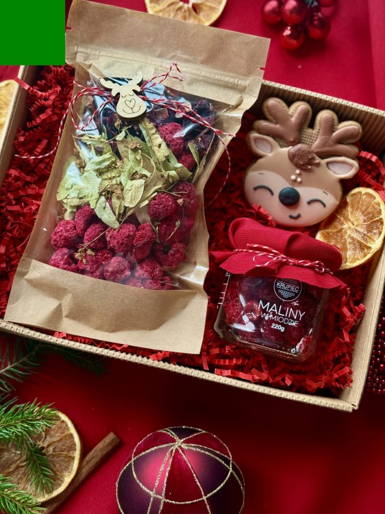 zestaw świąteczny lipa malina pierniczek